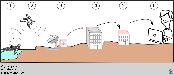 Satelital tracking system
