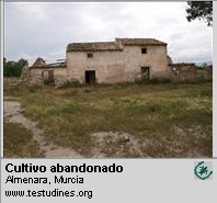 Lorca, Zona de cultivo avandonada